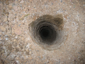 Drilled Dth Pile Hole