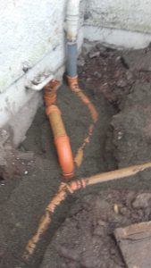 Drainage replacement