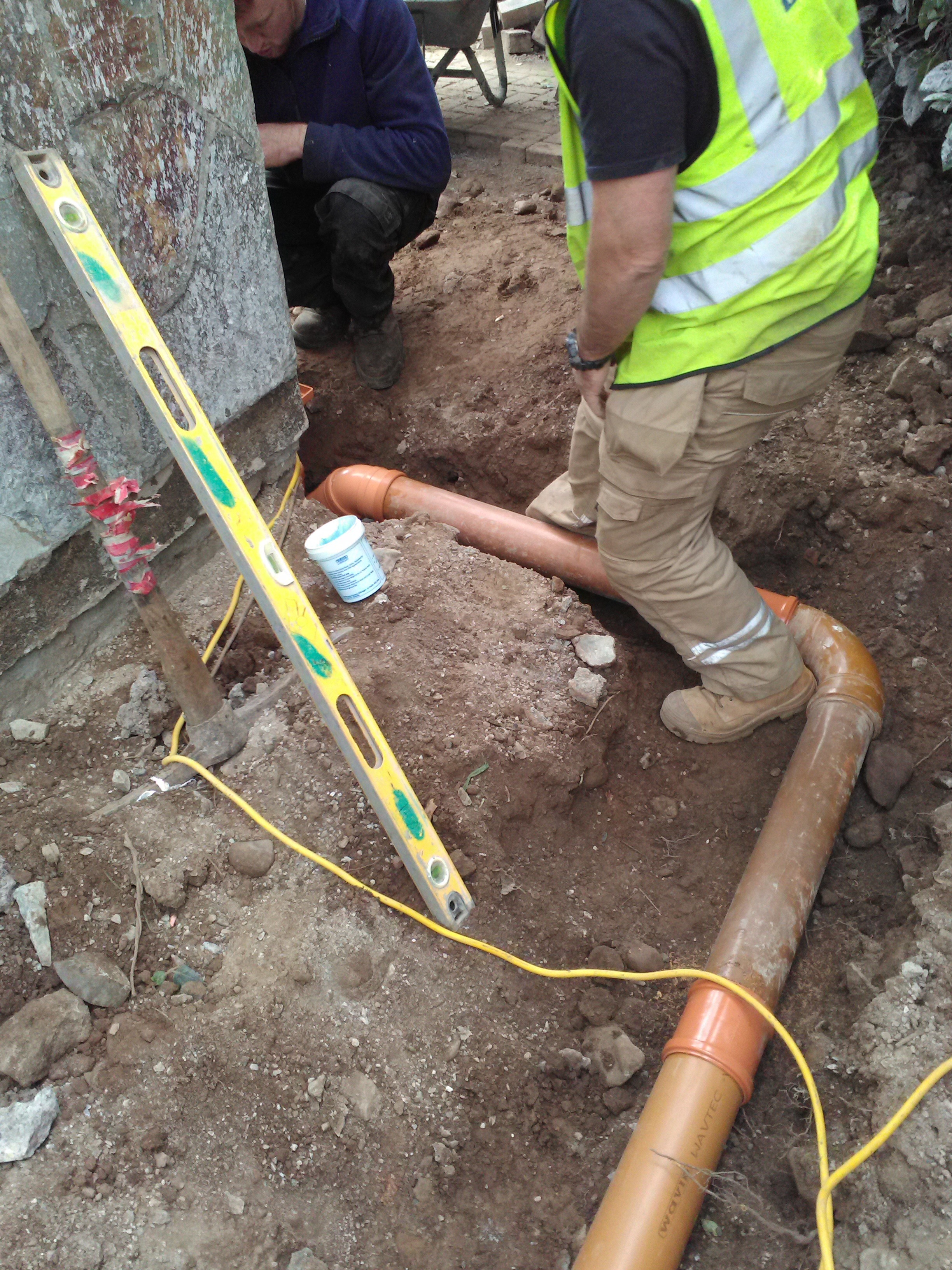 Mini Piling - Drainage